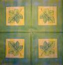 043 Plants - 4 ply - ppd - Handkerchief